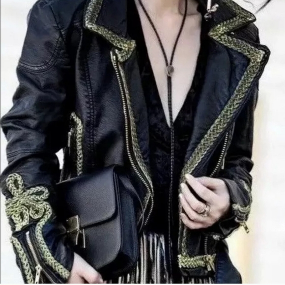 Free People Bang Bang Royale Embroidered Rope Jacket - Picture 5 of 16